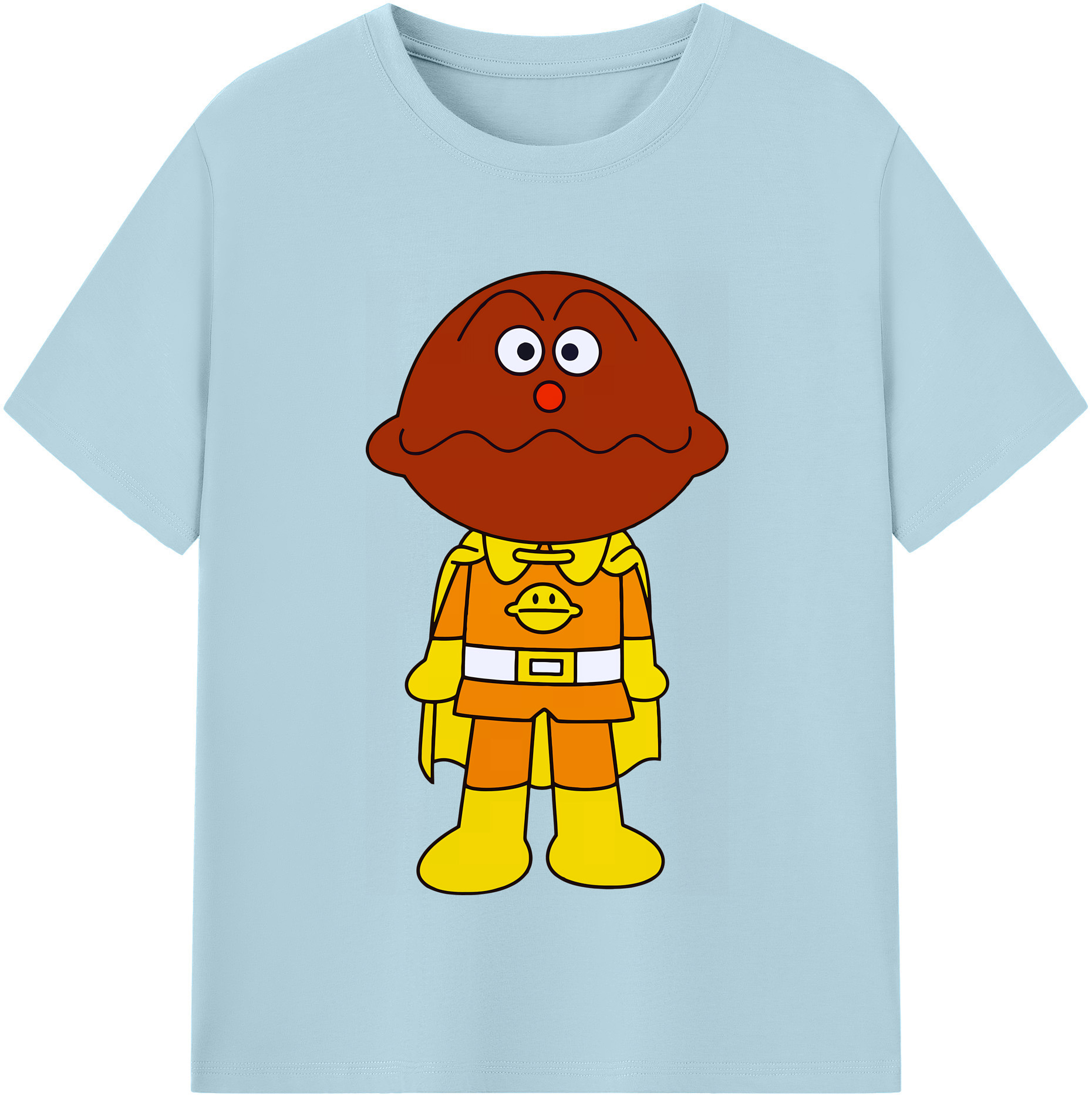 （画像用） アンパンマン Anpanman 綿100％半袖Tシャツ（フロントプリント）